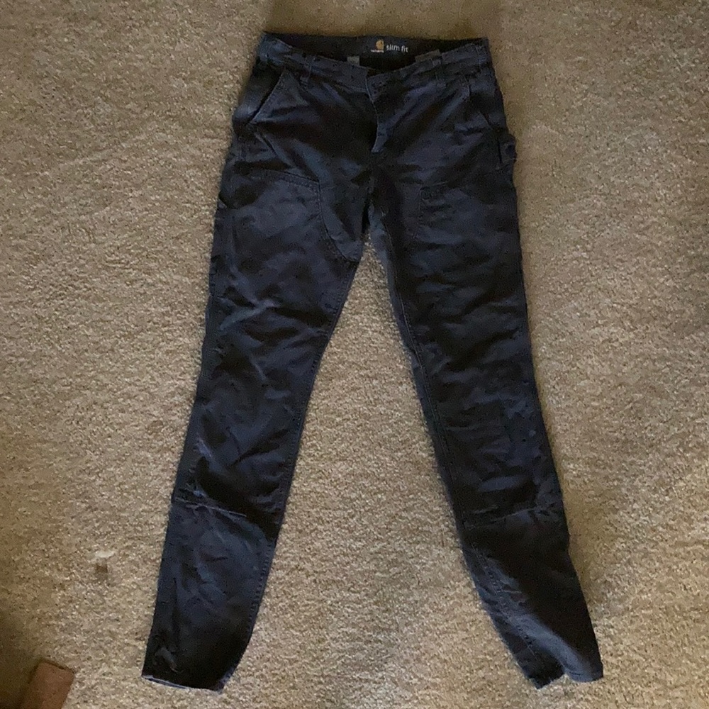 Carhartt slim fit pants tall